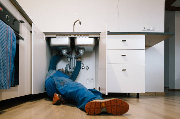 Professional Drain Cleaning technician working in Bouckville, NY